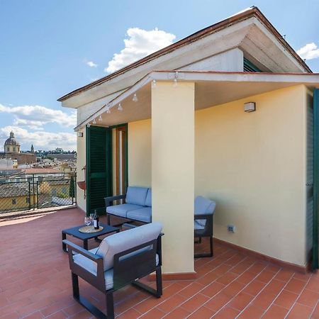Ferienwohnung Penthouse With Big Terrace In Oltrarno Florenz Exterior foto