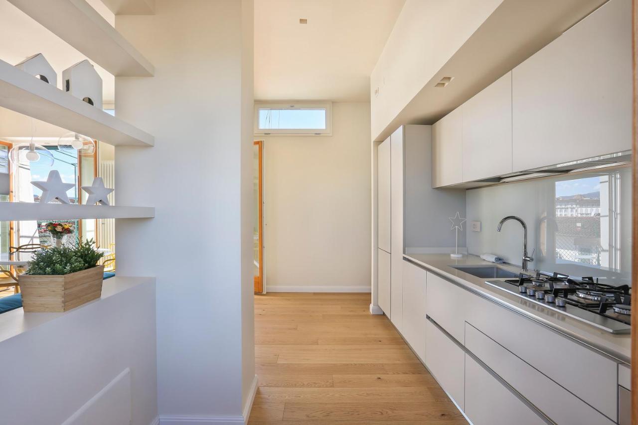 Ferienwohnung Penthouse With Big Terrace In Oltrarno Florenz Exterior foto